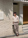 (斯文款!) 棉質口袋長袖SHIRT[八色]