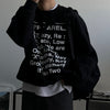 APPAREL FONT印花圓領衛衣MTM[四色]