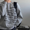 APPAREL FONT印花圓領衛衣MTM[四色]