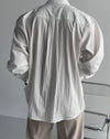 清爽! 純色隨性薄款長袖SHIRT[七色]