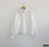 不挑身高! MONO TONE CROP短版SHIRT[兩色]