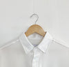 不挑身高! MONO TONE CROP短版SHIRT[兩色]