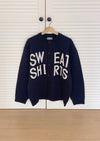 SWEAT SHIRTS高密度針織CARDIGAN[三色]