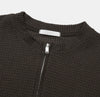 罕見靚款!⚡️編織格圓領短袖DOUBLE ZIP-UP[四色]