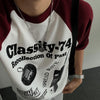 CLASSIFY拼色短袖針織KNIT[三色]