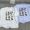 PAWSITIVE印花棉質OVERSIZE短袖TEE[兩色]