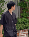 店主推薦! 心機STRIPE休閒短袖SHIRT[四色]