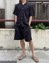 店主推薦! 心機STRIPE休閒短袖SHIRT[四色]