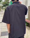 店主推薦! 心機STRIPE休閒短袖SHIRT[四色]