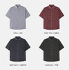 細條紋牛津布短袖SHIRT[四色]