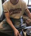SUMMER GHOST印花棉質短袖TEE[三色]