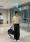 簡約+1❕立體刻線短袖KNIT[五色]