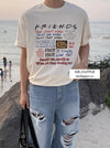 FRIENDS印花棉質短袖TEE[三色]