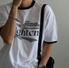 BRIGHTEN印花棉質短袖TEE[三色]