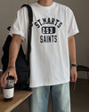 ST.MART'S印花棉質短袖TEE[五色]