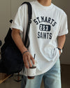 ST.MART'S印花棉質短袖TEE[五色]