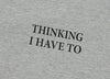 CROP短版! THINKING法式氣質印花棉質短袖TEE[三色]