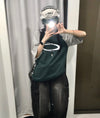 STORM插肩袖撞色棉質短袖TEE[三色]