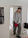 25F/W重磅!⚡️韓系太空棉短版HOODIE ZIP-UP[兩色]