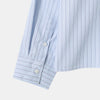 ROTATE直間條短版長袖SHIRT[兩色]