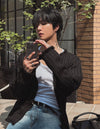 DAMAGE暗直間針織CARDIGAN[兩色]