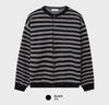 私心推!🙌🏻DOUBLE LINE休閒感圓領CARDIGAN[四色]