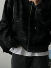 OVERFIT迷彩高品質DOUBLE ZIP-UP[兩色]