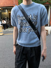 氣質色系! SWEET IS PLEASURE短袖KNIT[四色]