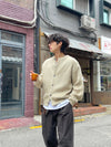 ALPACA柔軟半剪裁毛絮CARDIGAN[三色]