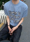 氣質色系! SWEET IS PLEASURE短袖KNIT[四色]