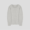 🇰🇷特別質感! 圈圈冷織鎖邊純色長袖KNIT[四色]
