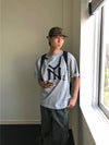 NEW YORK貼片棉質短袖TEE[四色]