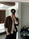 萬用單品! CROP短版純色CARDIGAN[五色]