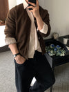萬用單品! CROP短版純色CARDIGAN[五色]
