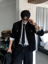 DAILY直間牛津長袖SHIRT[四色]