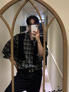 秋冬配色格紋SHIRT[兩色]