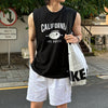 CALIFORNIA印花棉質VEST[三色]