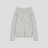 🇰🇷特別質感! 圈圈冷織鎖邊純色長袖KNIT[四色]