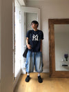 NEW YORK貼片棉質短袖TEE[四色]