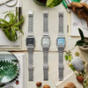 【CASIO】AQ-230A-2A1MQY復古鋼帶手錶[一色]