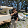 純線條針織短袖TOP[三色]