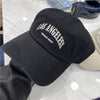 (韓國熱門!) "LOS ANGELESS" 水洗色CAP[六色]