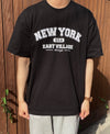 NEW YORK印花棉質短袖TEE[三色]