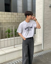 NEW YORK印花棉質短袖TEE[三色]