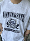 UNIVERSITE印花棉質短袖TEE[三色]